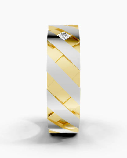 Prestige Grid Men Ring