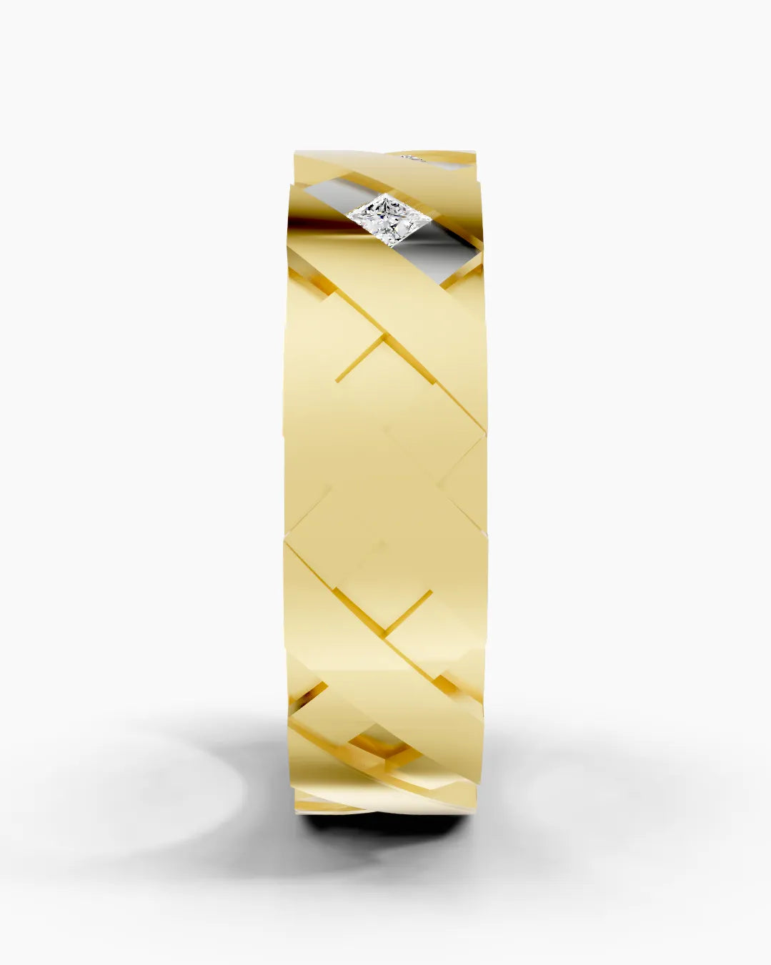 Prestige Grid Men Ring