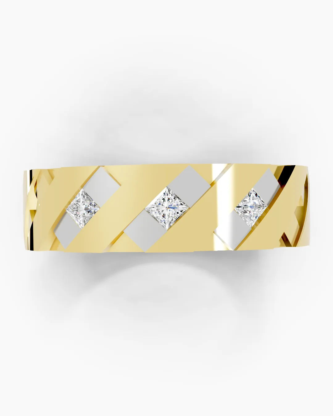 Prestige Grid Men Ring