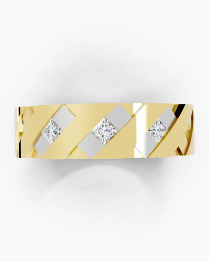 Prestige Grid Men Ring
