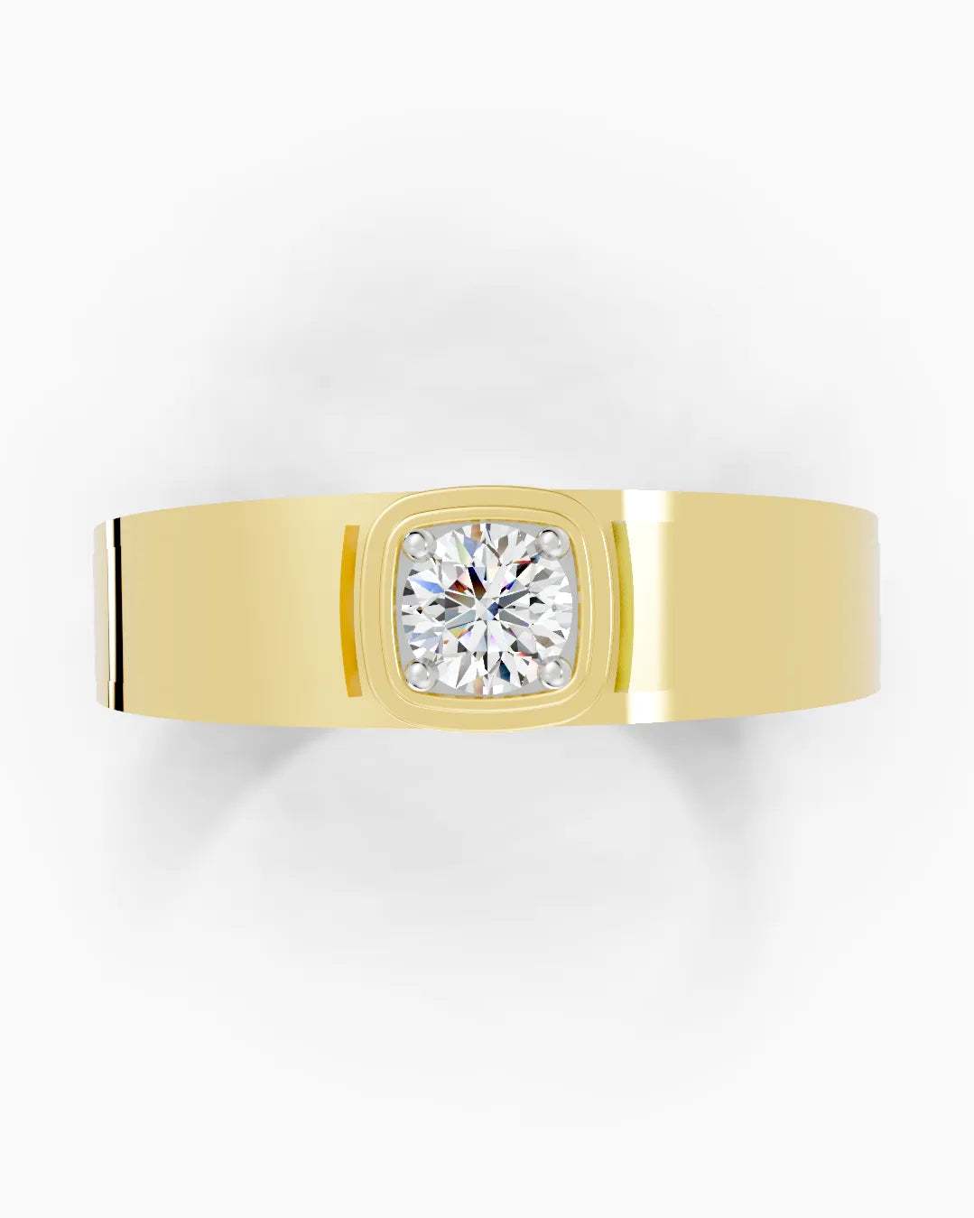 Pure Line Diamond Men Ring