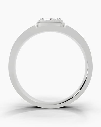Gentle Edge Diamond Men Ring