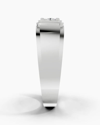 Gentle Edge Diamond Men Ring