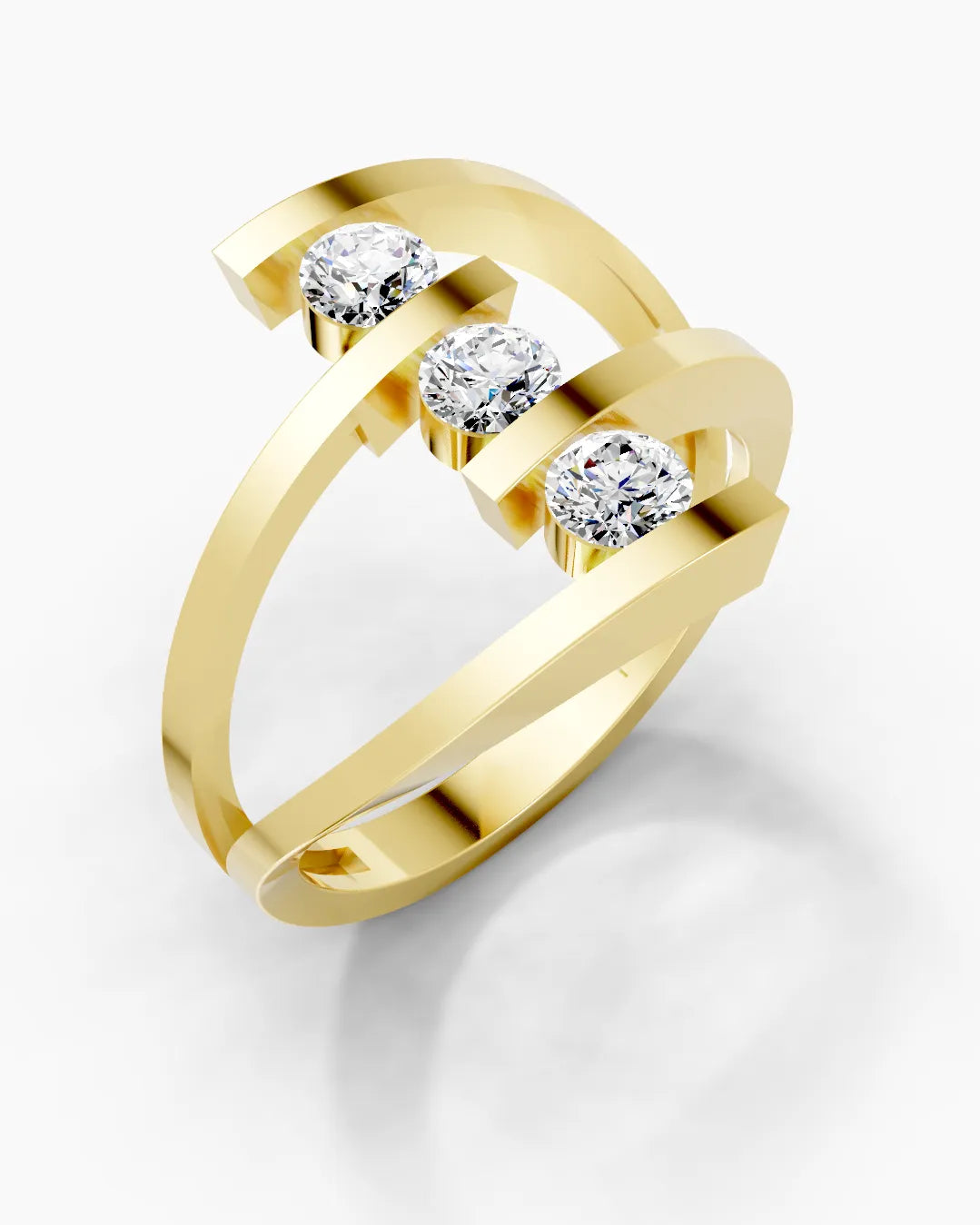 Titan Crest Diamond Men Ring