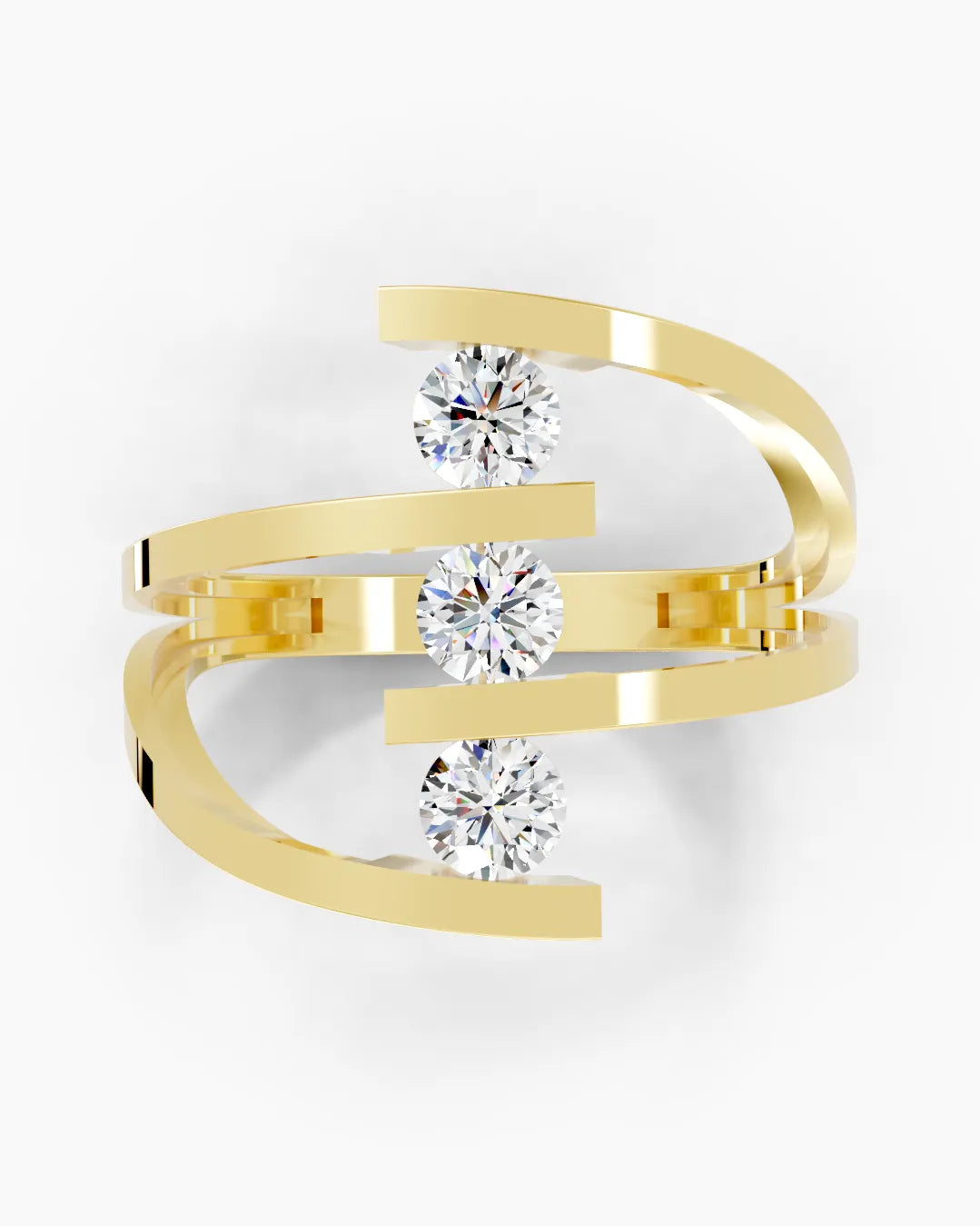 Titan Crest Diamond Men Ring