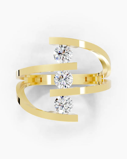 Titan Crest Diamond Men Ring