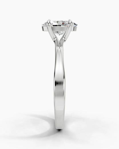 Frosted Women Ring