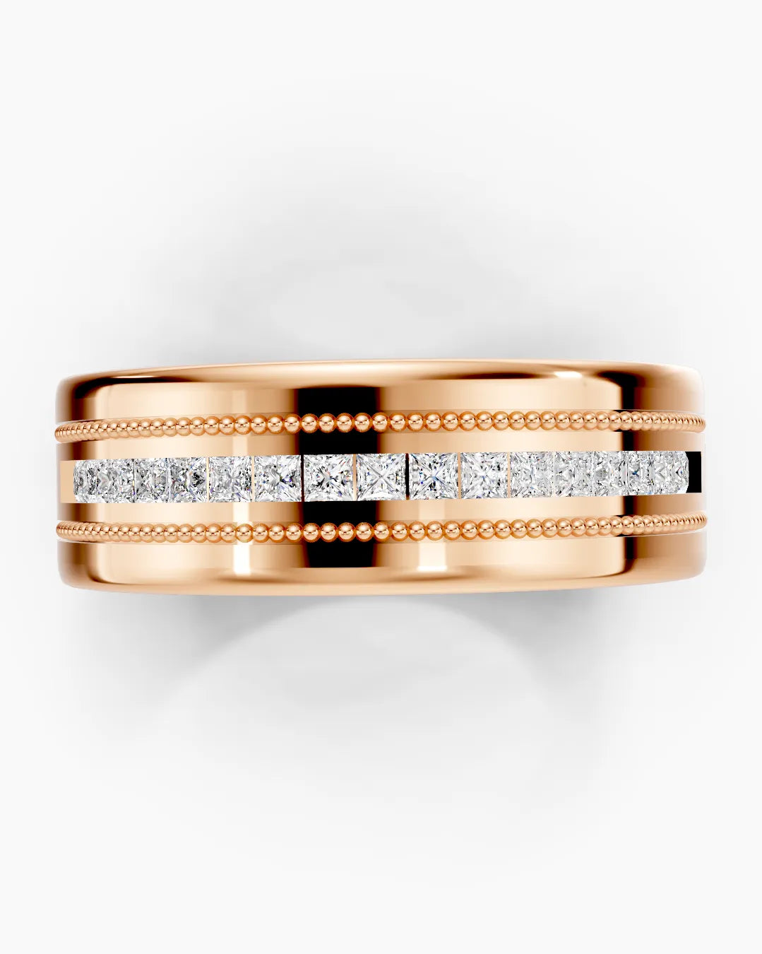 Facet Glow Men Ring