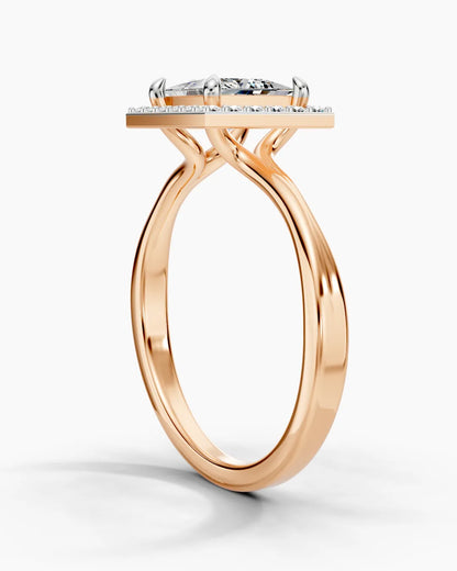 Winter Petal Women Ring