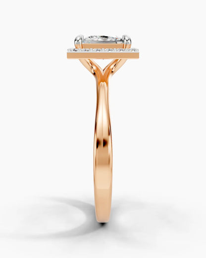 Winter Petal Women Ring