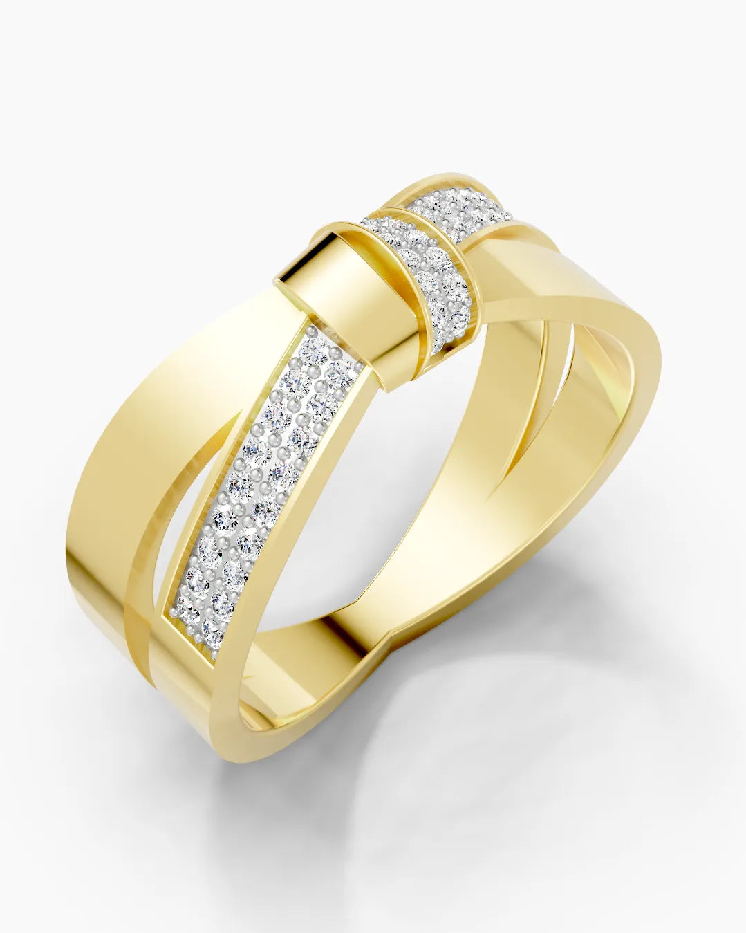 Orbit Curve Women Ring