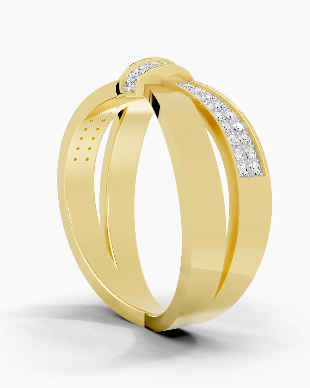 Orbit Curve Women Ring