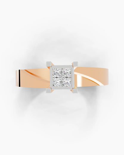 Mono Line Men Ring