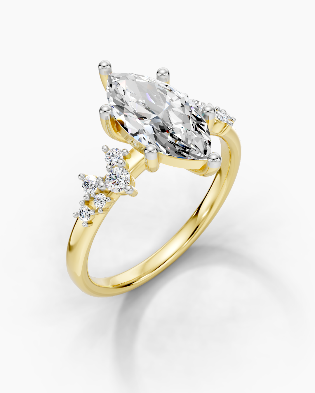 Crystal Diamond Women Ring