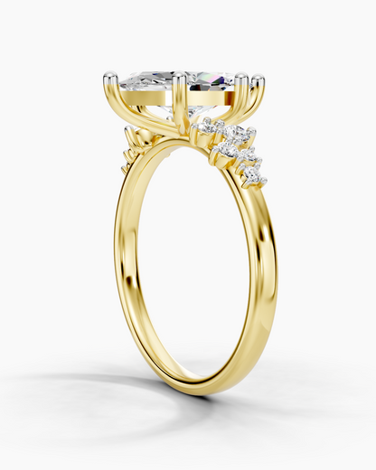 Crystal Diamond Women Ring