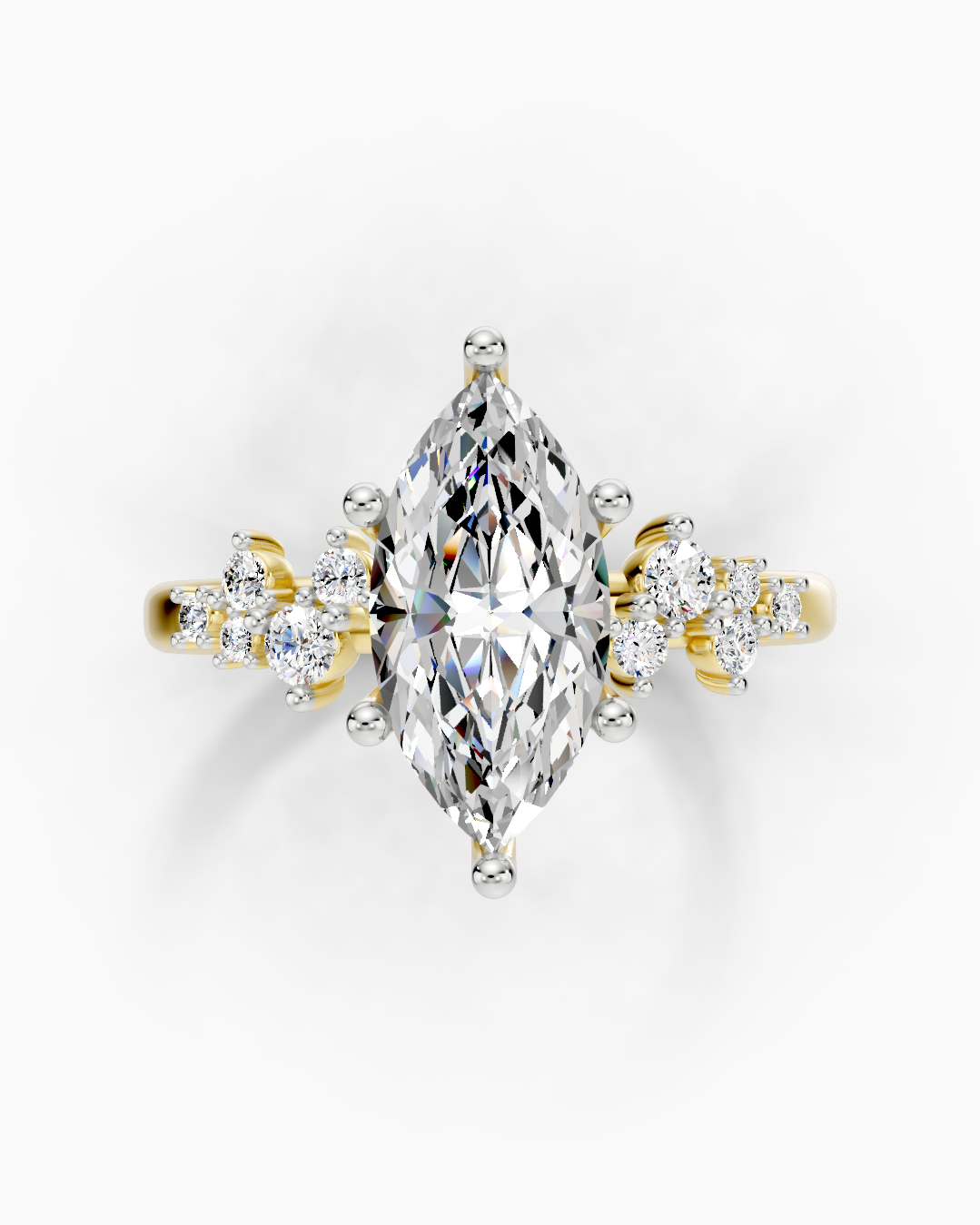 Crystal Diamond Women Ring