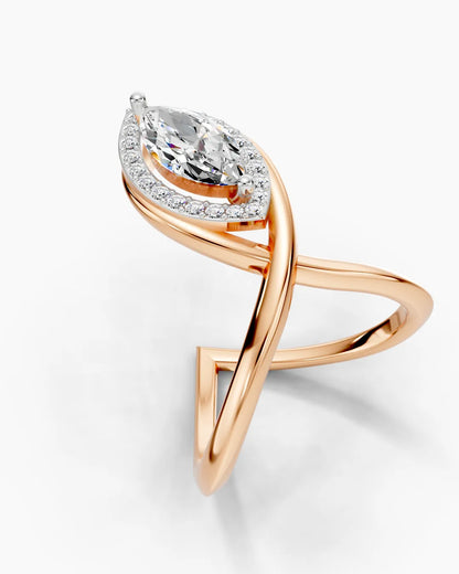 Spiral Elegance Women Ring