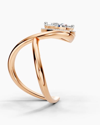 Spiral Elegance Women Ring