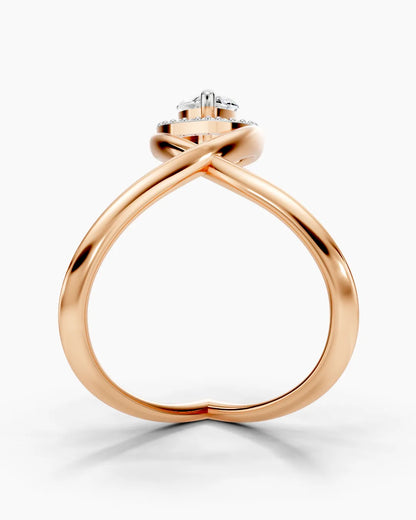 Spiral Elegance Women Ring