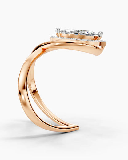 Spiral Elegance Women Ring