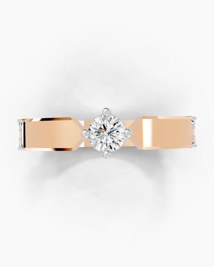 Crown Edge Women Ring