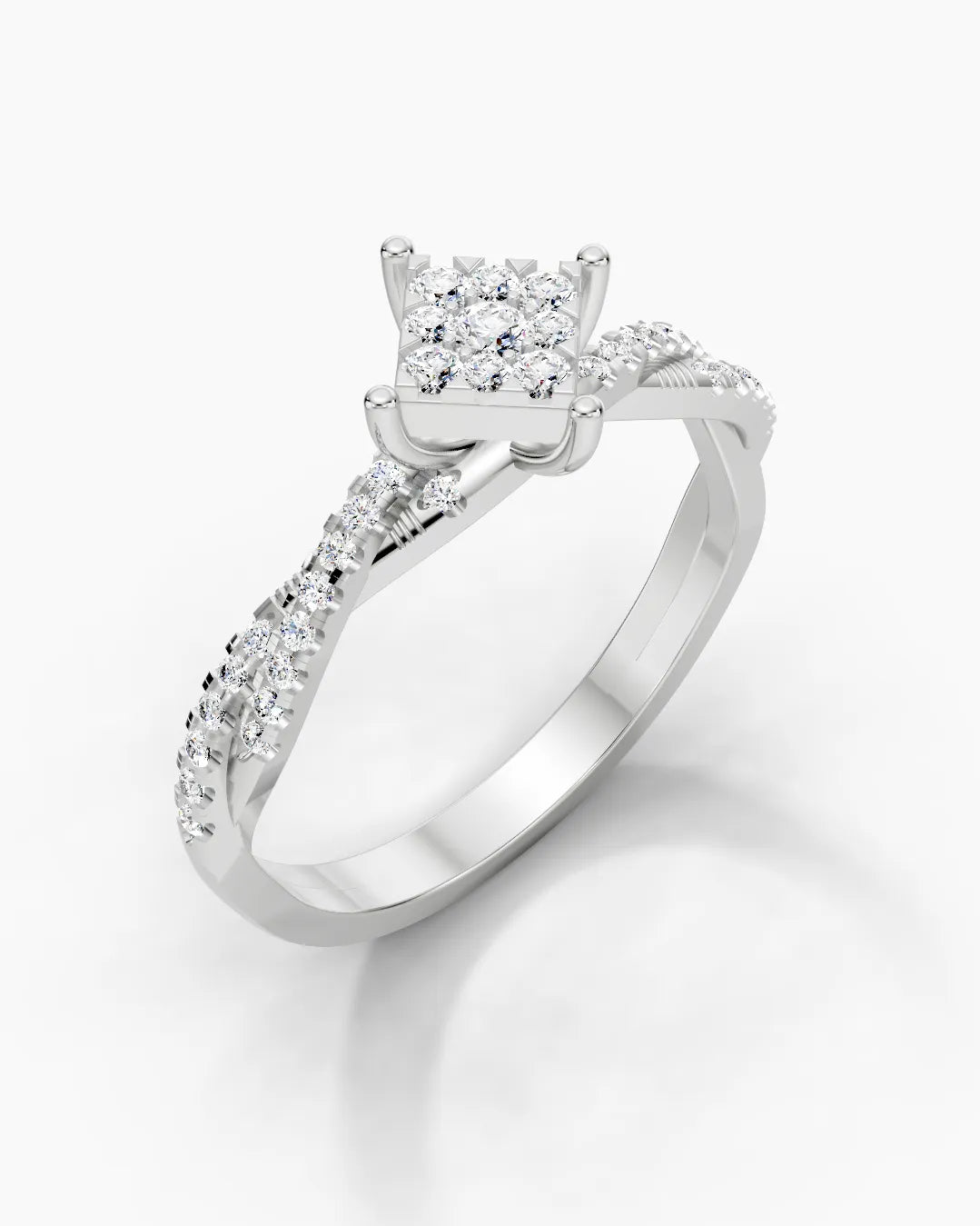 Arctic Round Women Ring