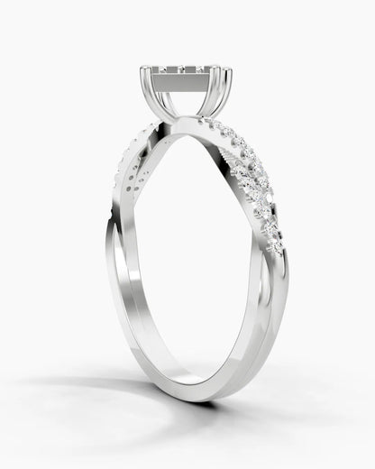 Arctic Round Women Ring