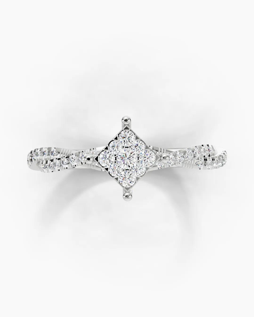 Arctic Round Women Ring