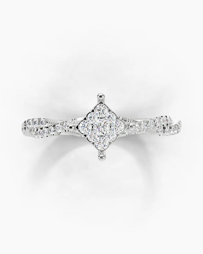 Arctic Round Women Ring