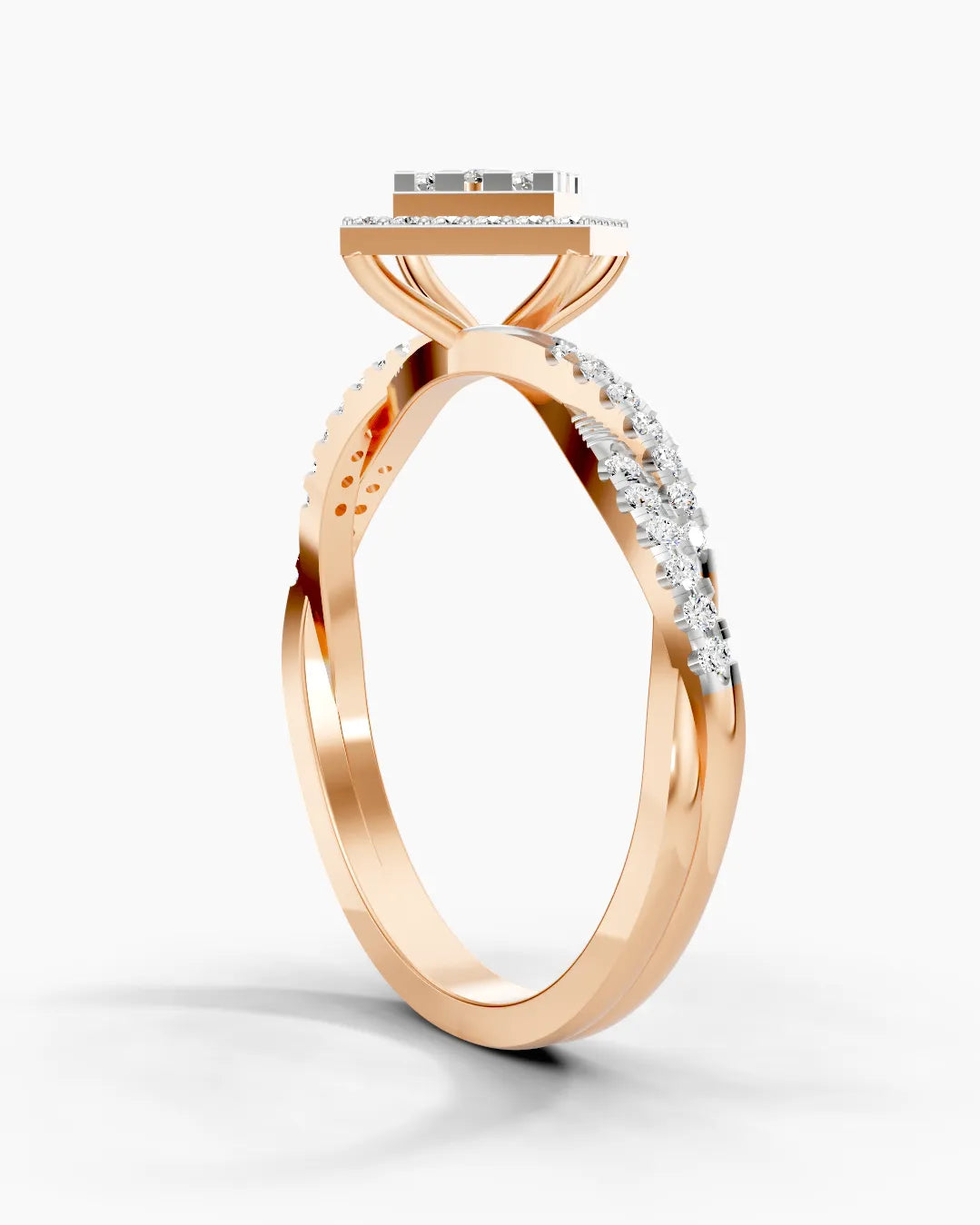 Crimson Round Women Ring