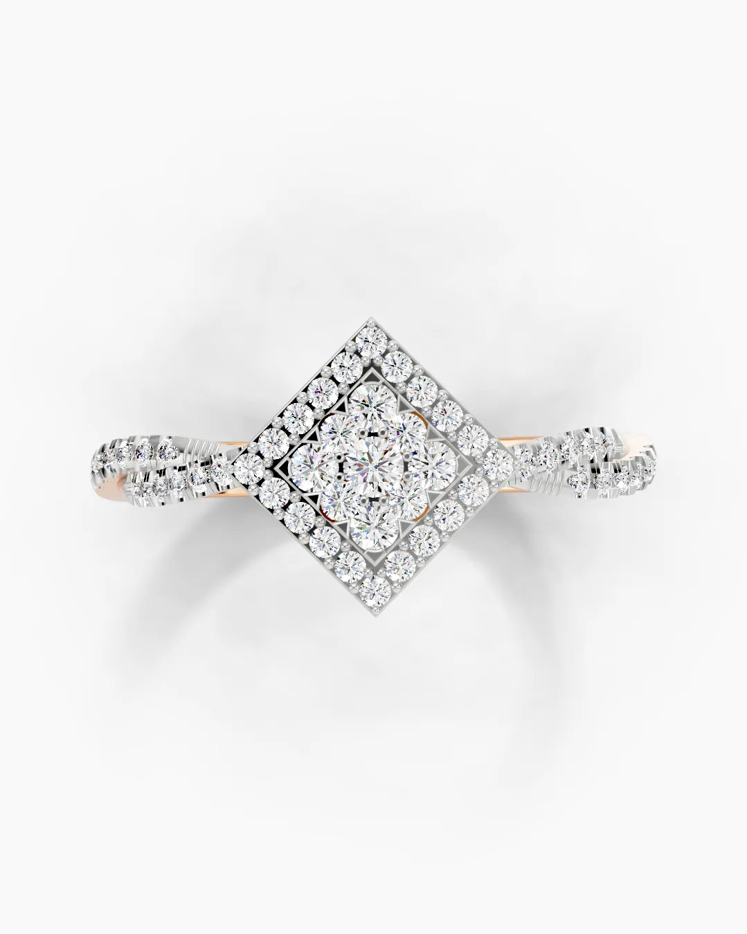 Crimson Round Women Ring