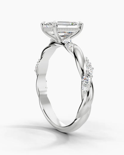 Apex Emerald Women Ring