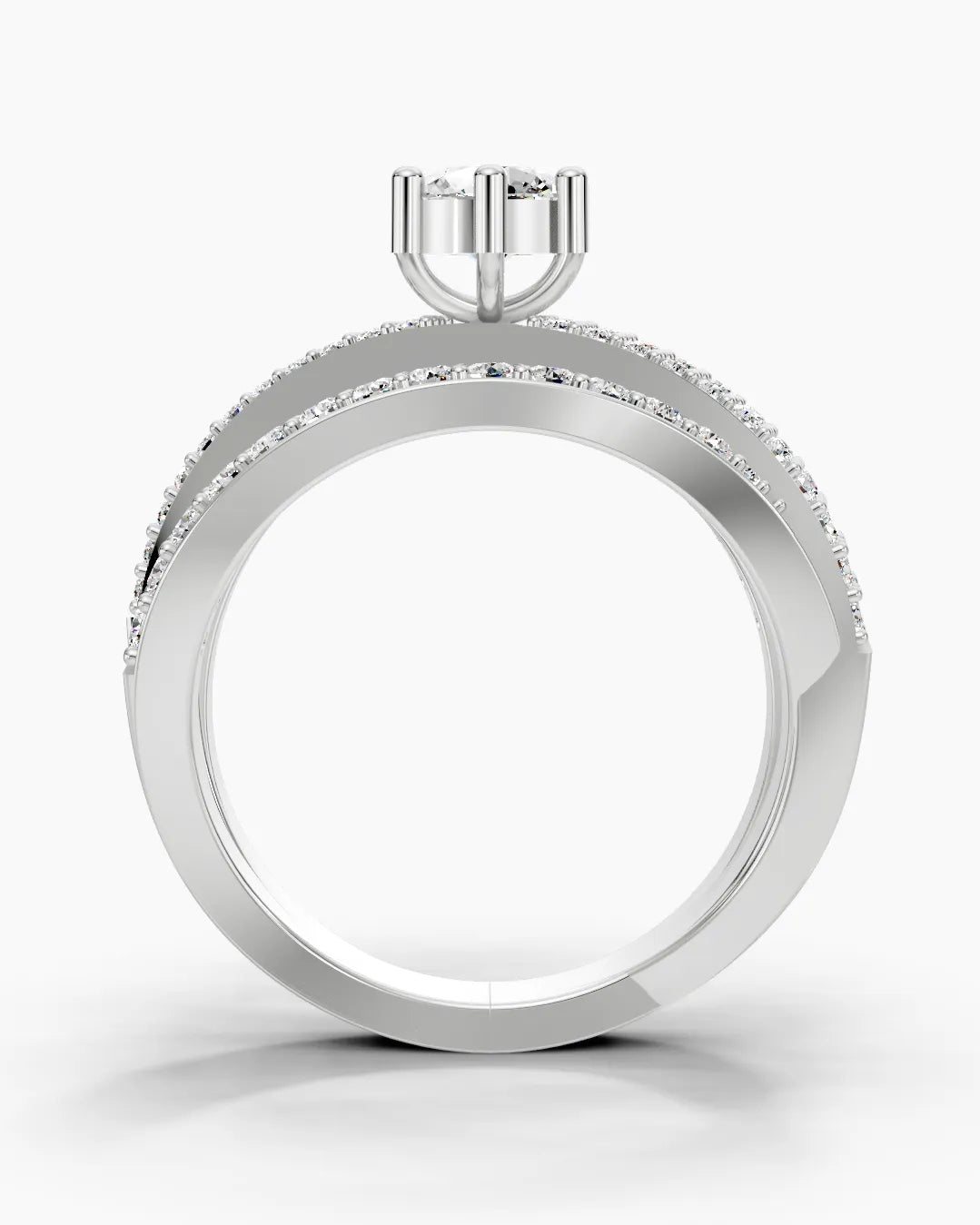 Triple Helix Women Ring