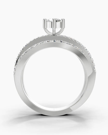 Triple Helix Women Ring
