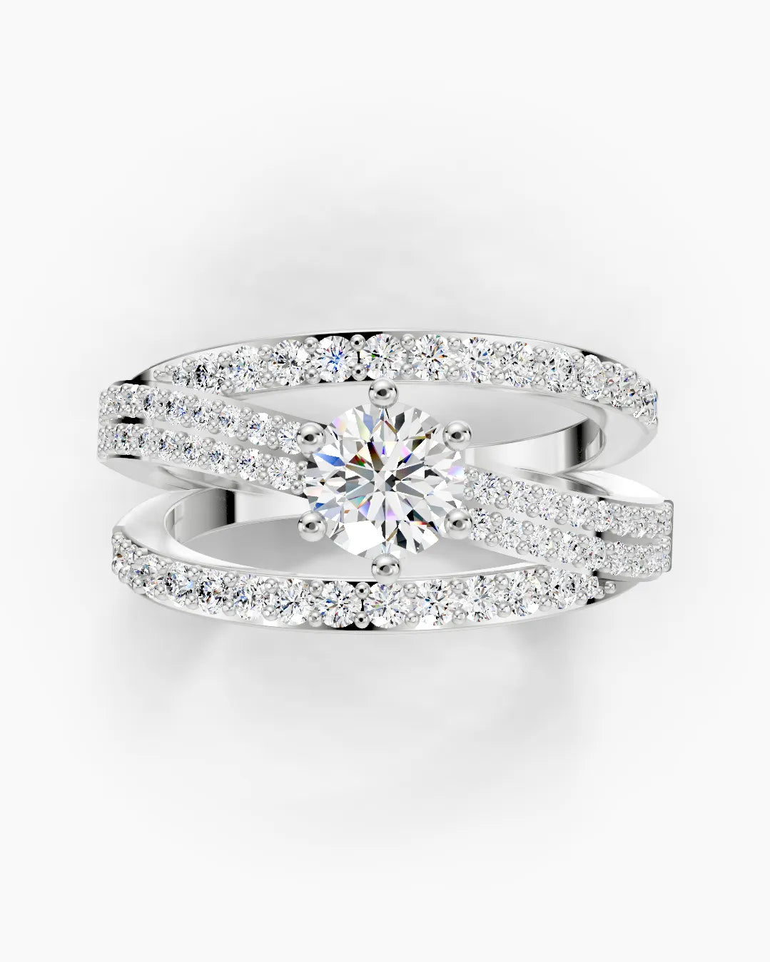 Triple Helix Women Ring