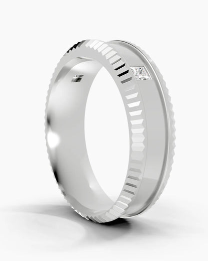 Arven Steel Men Ring