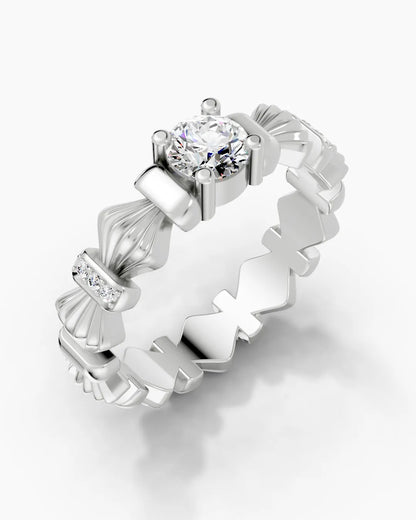 Golden Arc Men Ring