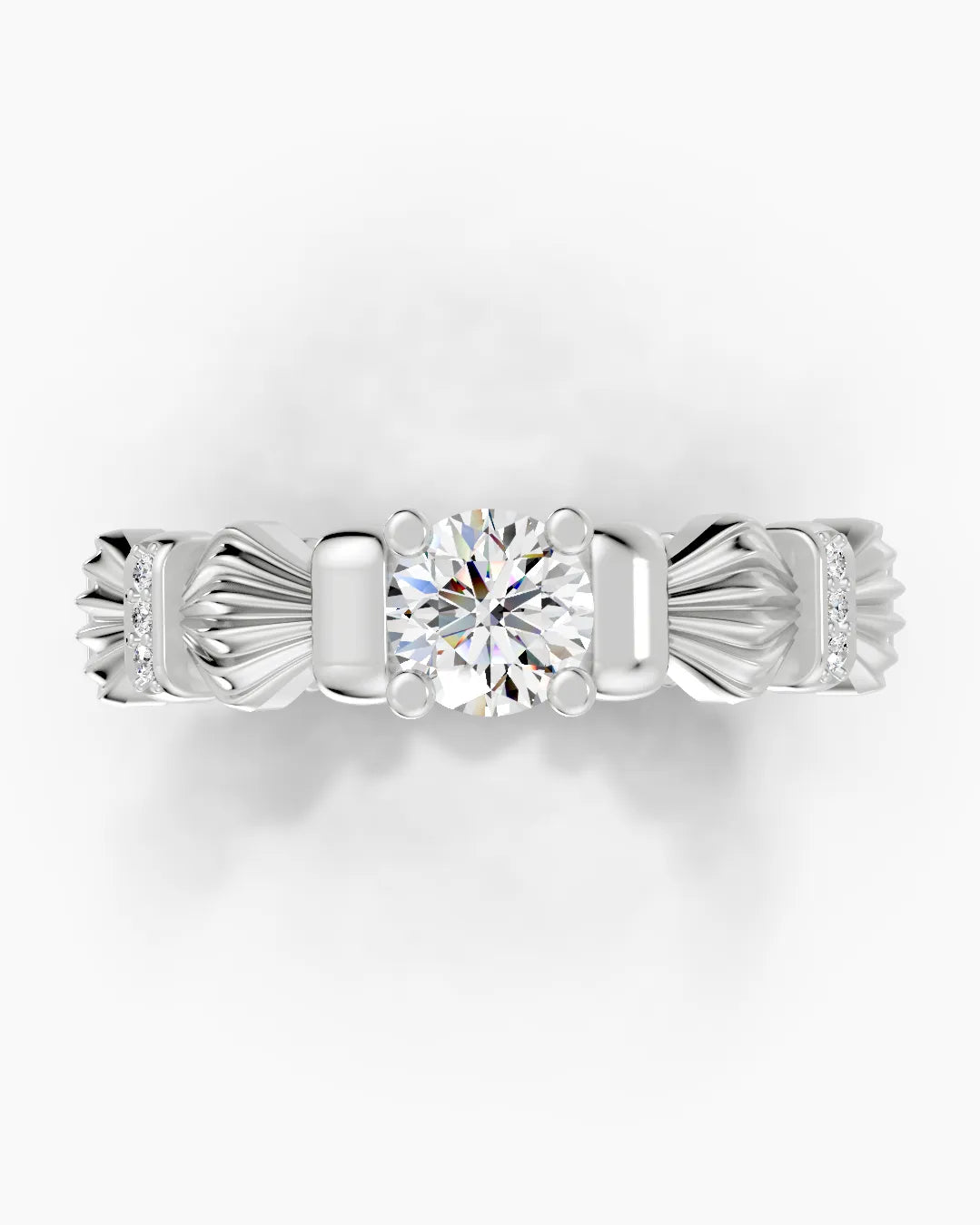 Golden Arc Men Ring