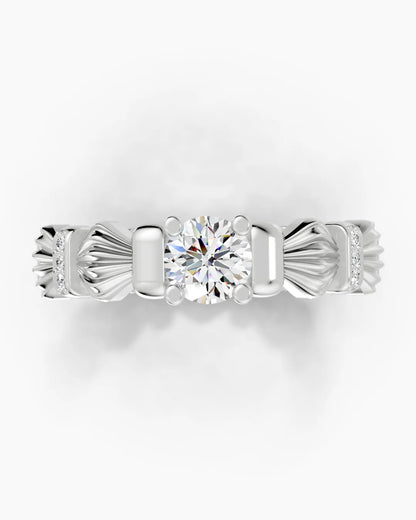 Golden Arc Men Ring