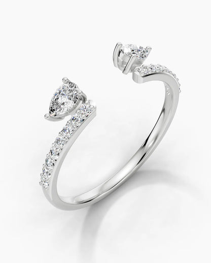 Celeste Pear Women Ring