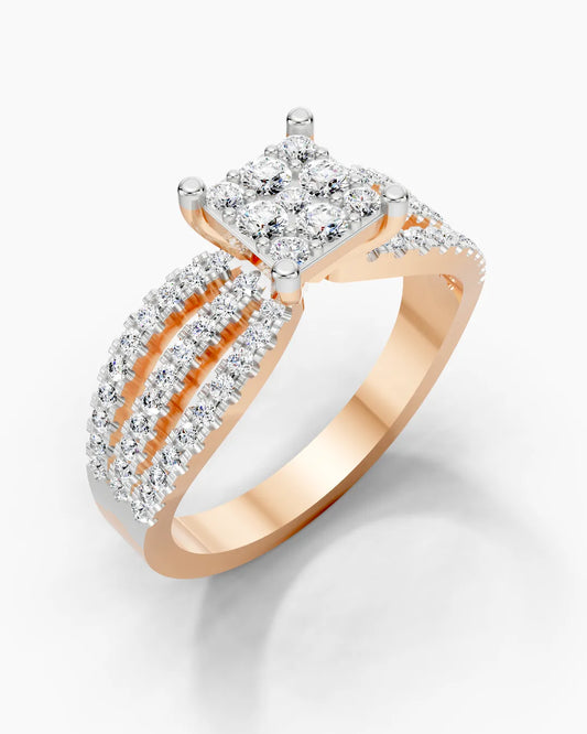 Veluna Beam Women Ring