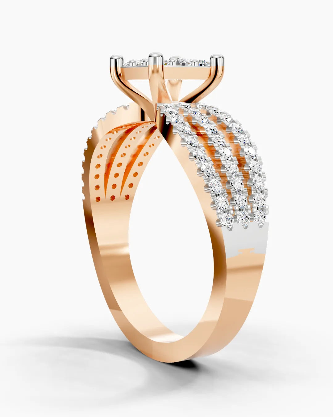 Veluna Beam Women Ring