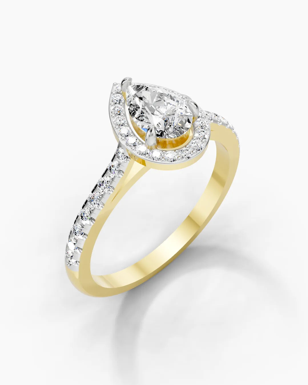 Nerella Pear Women Ring