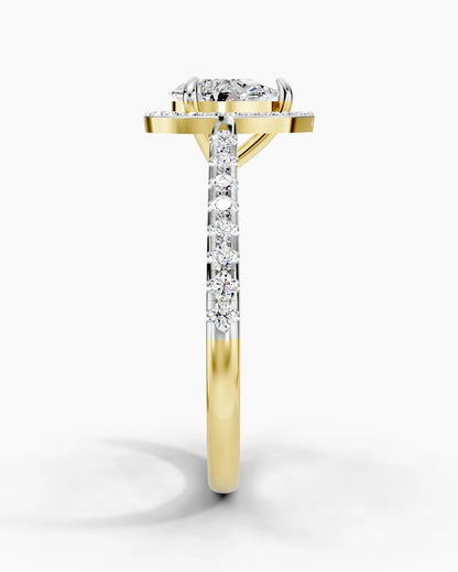 Nerella Pear Women Ring