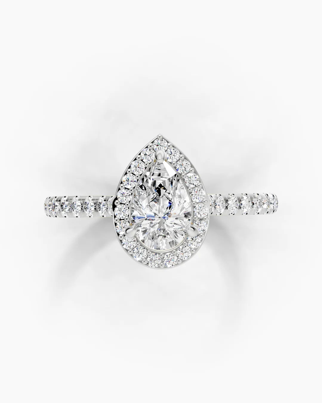 Nerella Pear Women Ring