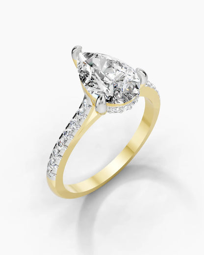 Unionelle Pear Women Ring