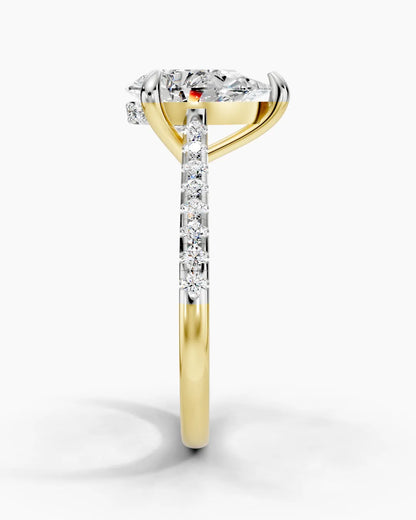 Unionelle Pear Women Ring