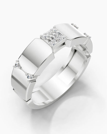 Shadow Crest Men Ring