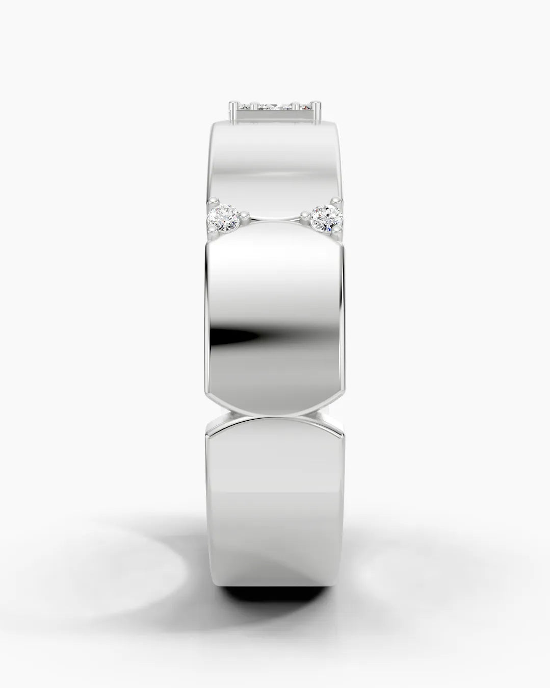 Shadow Crest Men Ring
