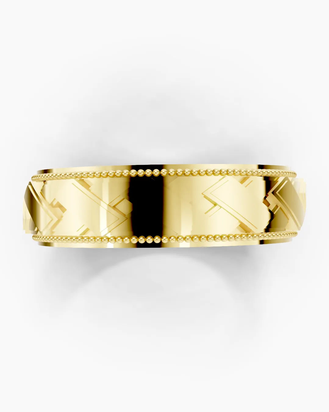 Crossline Men Ring